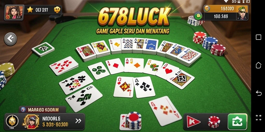Tampilan gameplay menarik dari 678LUCK yang penuh warna.