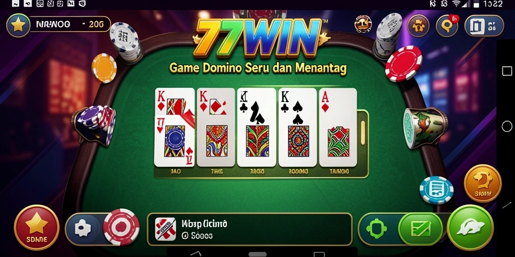Tampilan gameplay 77WIN yang menarik dan seru.