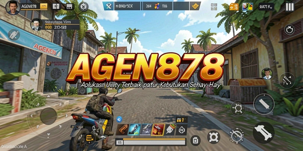 Tampilan aplikasi AGEN878 dengan antarmuka yang mudah digunakan.