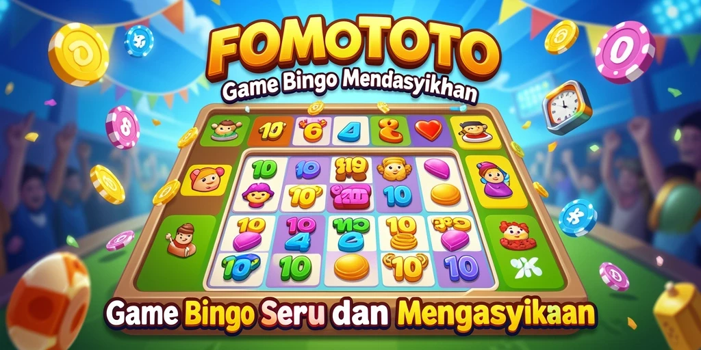 Tangkapan layar gameplay FOMOTOTO menunjukkan suasana Bingo yang menyenangkan.