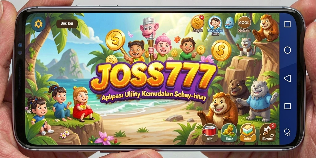 Tampilan antarmuka JOSS777 yang modern dan fungsional.