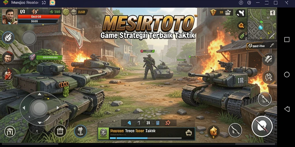 Tangkapan layar gameplay <strong>Mesirtoto</strong> menampilkan aksi strategis yang mendebarkan.