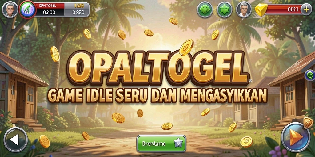 Screenshot gameplay OPALTOGEL menampilkan pengalaman Idle yang menarik.