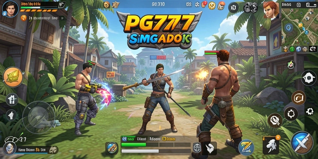 Tampilan gameplay PG777 yang memikat dalam simulasi interaktif.