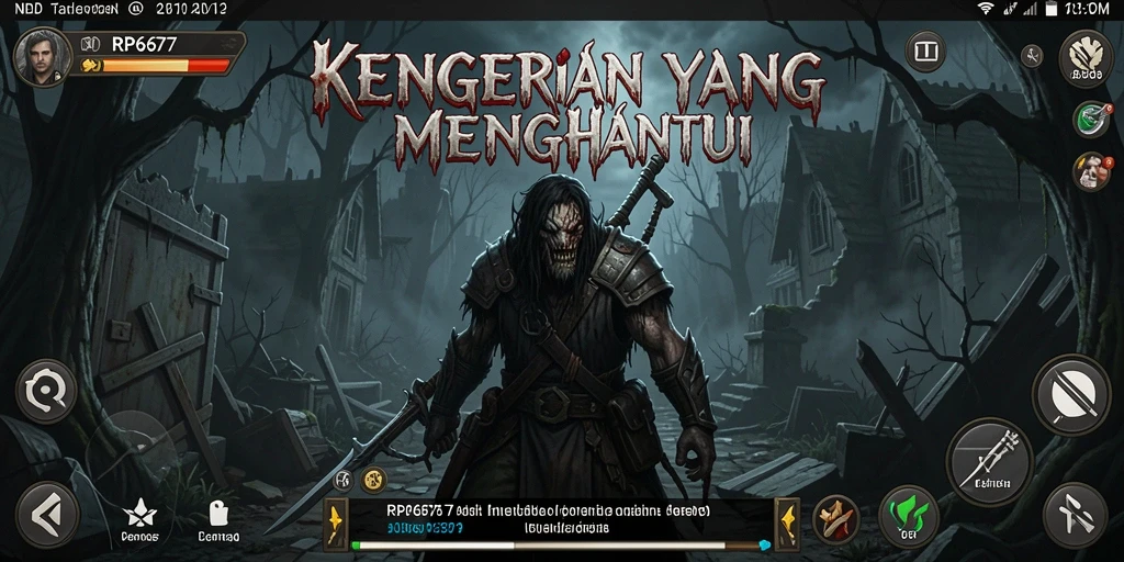 Tampilan menakutkan dari gameplay RP6677 yang penuh ketegangan.