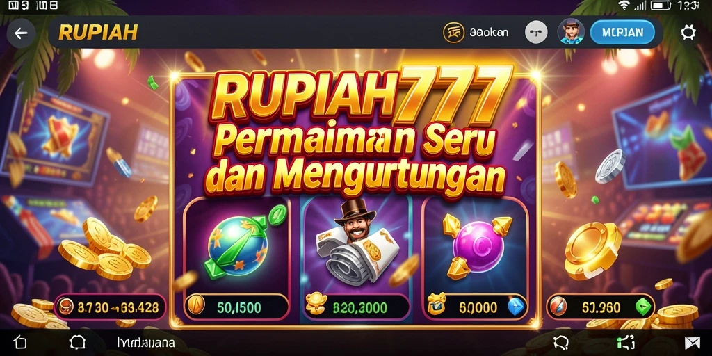Gameplay menarik dari RUPIAH777 dengan mesin slot beragam.