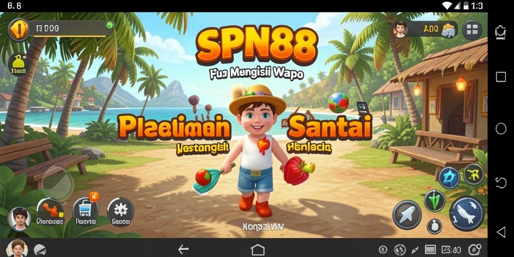 Tampilan seru dan menarik dari gameplay SPN88.
