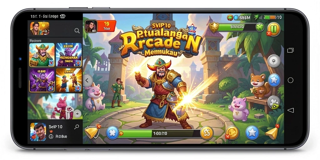 Tampilan gameplay SVIP10 yang mengasyikkan dan penuh warna.