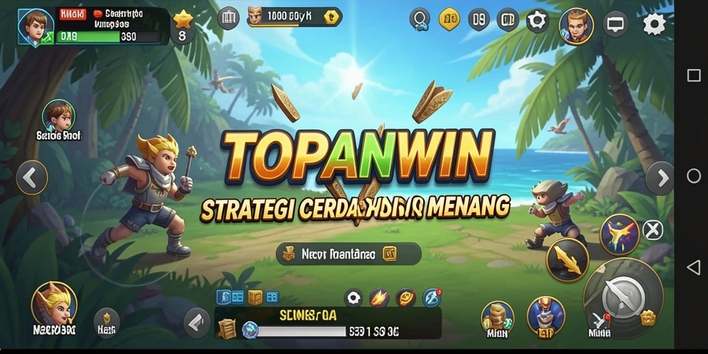 Tampilan gameplay menarik dari TOPANWIN yang menunjukkan strategi yang dinamis.